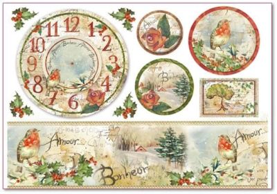 Коледа - Декупажни хартии