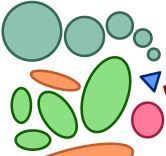 Перфоратори Основни Фигури - кръгове, овали