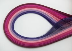 Квилинг хартия - Розов микс - 120бр. - 50см.