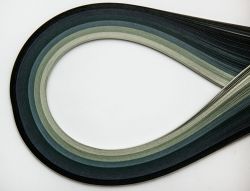 Квилинг хартия - Сив микс - 120 бр. - 50 см.