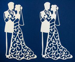 Младоженци  - 2 бр.