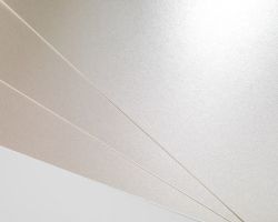 Перлен картон - Sirio Перлен крема -  A4