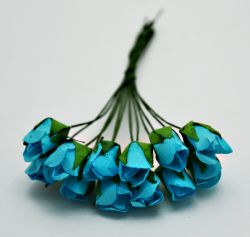 Роза пъпки - тюркоаз