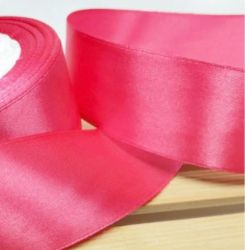 Панделка сатен - Наситена циклама - 10 м №23