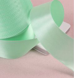 Панделка сатен - Тревисто зелено - 10 м №75