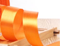 Панделка сатен - Оранжево- 10 м №46