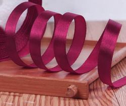 Панделка сатен - Сангрия вишняво- 10 м №56