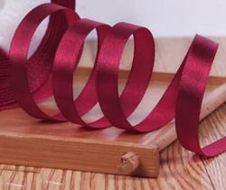 Панделка сатен - Сангрия вишняво- 10 м №56