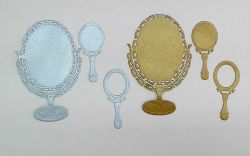 Комплект три  винтидж огледала- 2 бр.