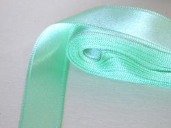 Панделка сатен - Млечно зелено - 10 м №62