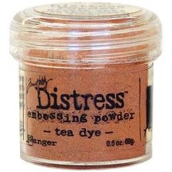 Дистрес ембосинг пудра "Ranger" - Tea Dye - 31г.