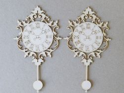 Часовник - 2 бр - 6,00 х 11,00 см