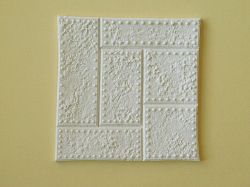 Стиймпънк елемент "Метален лист" -  9,00 х 9,00 см