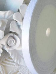 Панделка сатен - Бяло - 20 м. №01