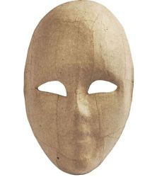 Маска от папиемаше -15,00 х 23,00 см