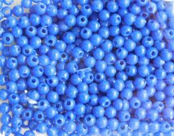 Мъниста - Перли синьо - 20 гр.