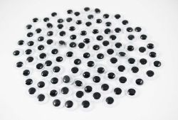 Мърдащи очички 6 мм. - 30 бр.