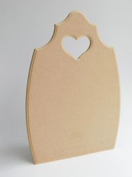 Пано Дъска Сърце - 29,50 х 21,50 см