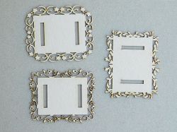 Рамка за панделка 2 см (тока) - 3 бр.