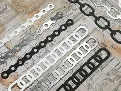 Елементи от хартия - Вериги - 9 елемента