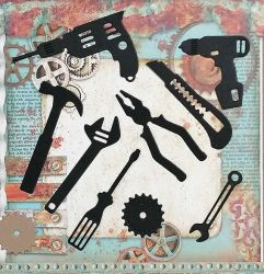 Елементи от хартия - Инструменти - 27 елемента