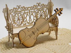 Серия Музикални инструменти - Цигулка Голяма - 1 брой