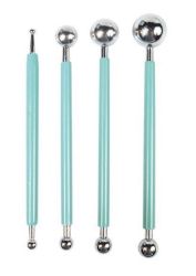 Инструменти за релеф и моделиране Couture Creation- Modelling Ball Tools  - 4 бр.