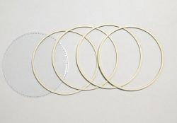 Елементи за шейкър - 4 рамки и ацетатна плака - 7.20 см