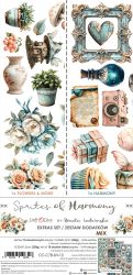 Комплект дизайнерска хартия с елементи за изрязване - Sprites Of Harmony MIX - 18 листа
