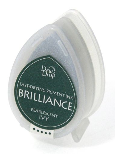 Бързосъхнещ пигментен тампон - BRILLIANCE - Pearlescent Ivy