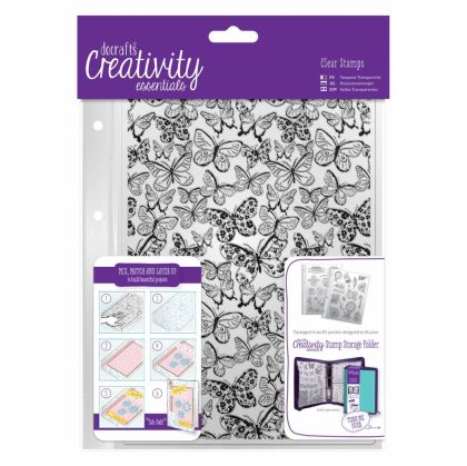 Силиконов печат - Butterflies