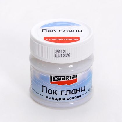 Лак гланц - на водна основа - 50мл.