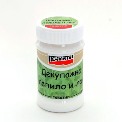 Декупажно лепило и лак - текстил 100мл.