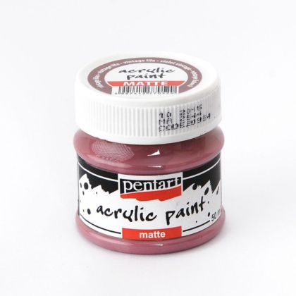 Акрилна боя мат - винтидж лила - 50мл.