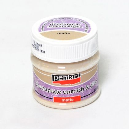 Декупажно лепило и лак - мат - 50мл.