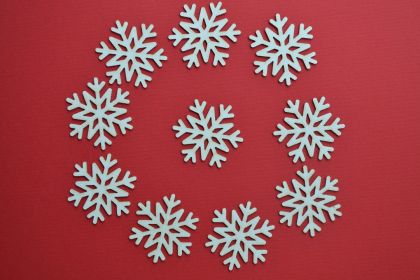 Снежинки - 10 бр.
