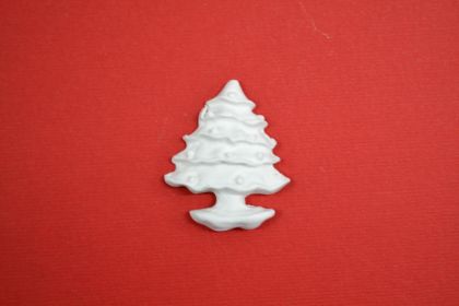 Коледна елха - 3,4х2,6см.