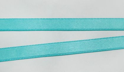Панделка сатен - Тъмен тюркоаз - 10м №66