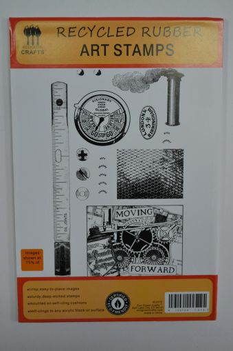 Комплект гумени печати - Locomotion - 18бр.