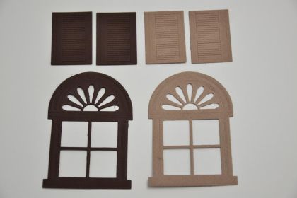 Прозорец с капаци - 2 бр.