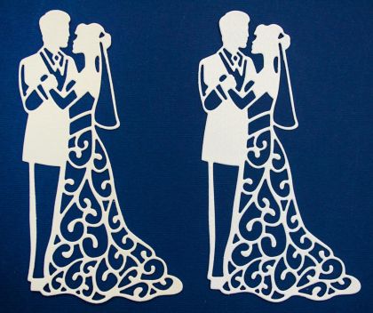 Младоженци  - 2 бр.