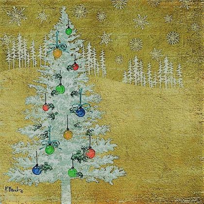 Салфетка  Woodland tree gold 3332137