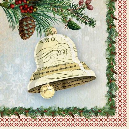 Салфетка Winter Lodge bell 3331652