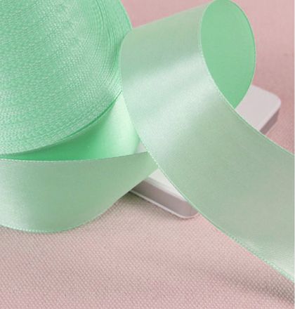 Панделка сатен - Тревисто зелено - 10 м №75