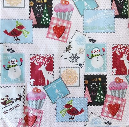 Салфетка Winter Stamps 611337