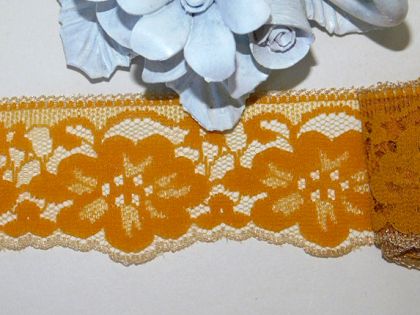 Дантела - Охра - 1м.