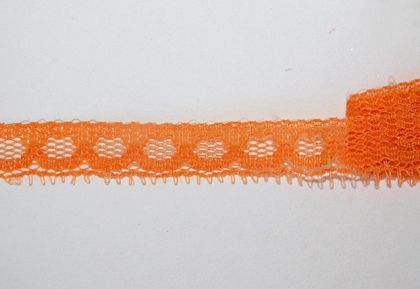  Дантела - Наситено оранжево - 1м.