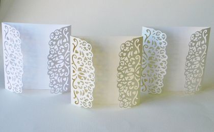 Прозорец дантела- 3 бр