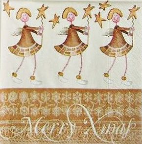 Салфетка 25 х 25см Tanzende Engel