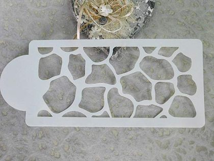 Шаблон - Stones - 22.6 х 11.30 см